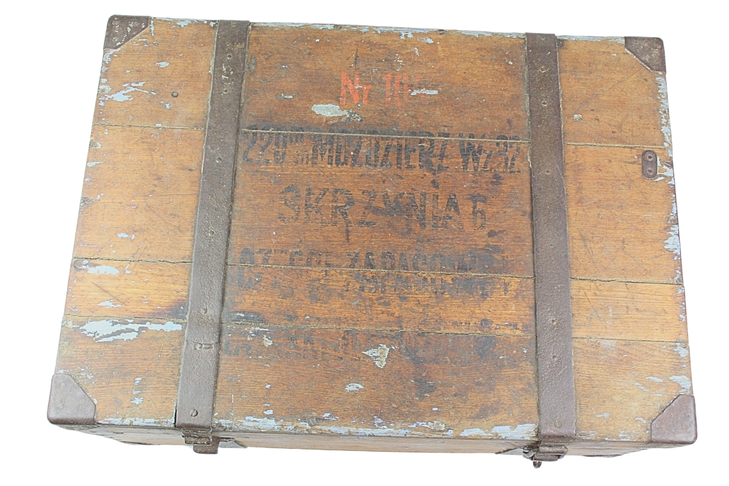 II RP Skrzynia 220mm Moździerz wz.32 Skoda Unikat 