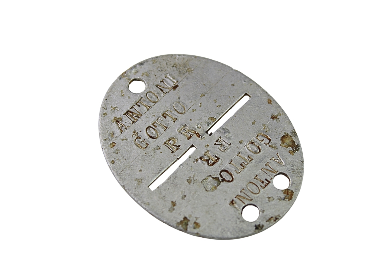 II RP Polski nieśmiertelnik/ Znak tożsamości wz.31 Lida 1906