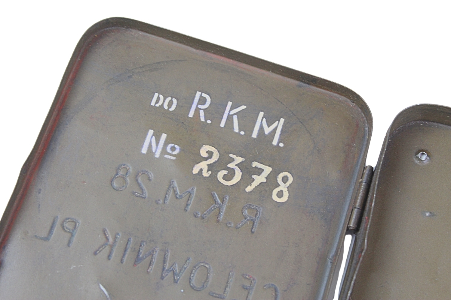 II RP Pudełko na Celownik Plot RKM wz.28 Browning