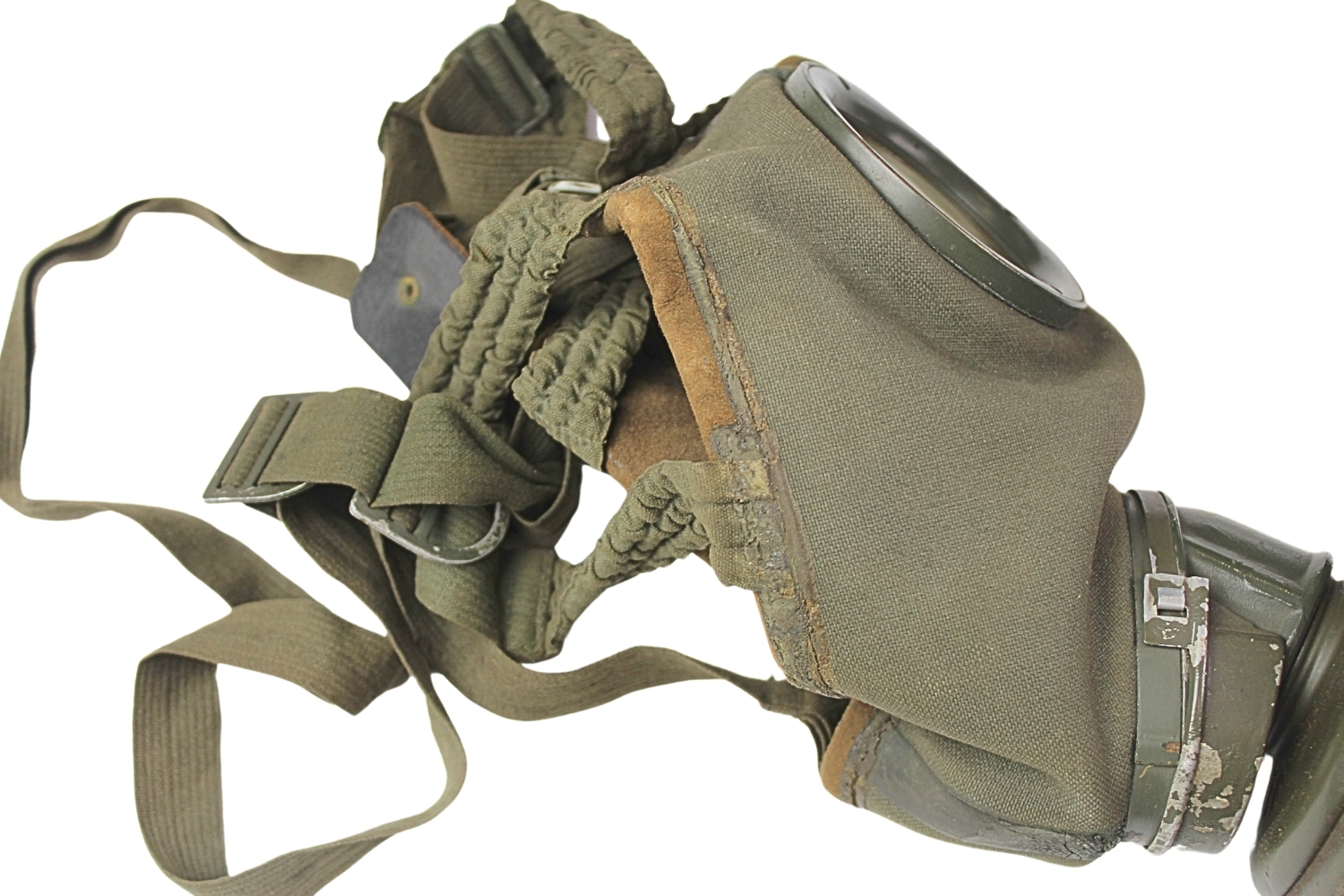 Niemiecka maska przeciwgazowa z puszką 1938