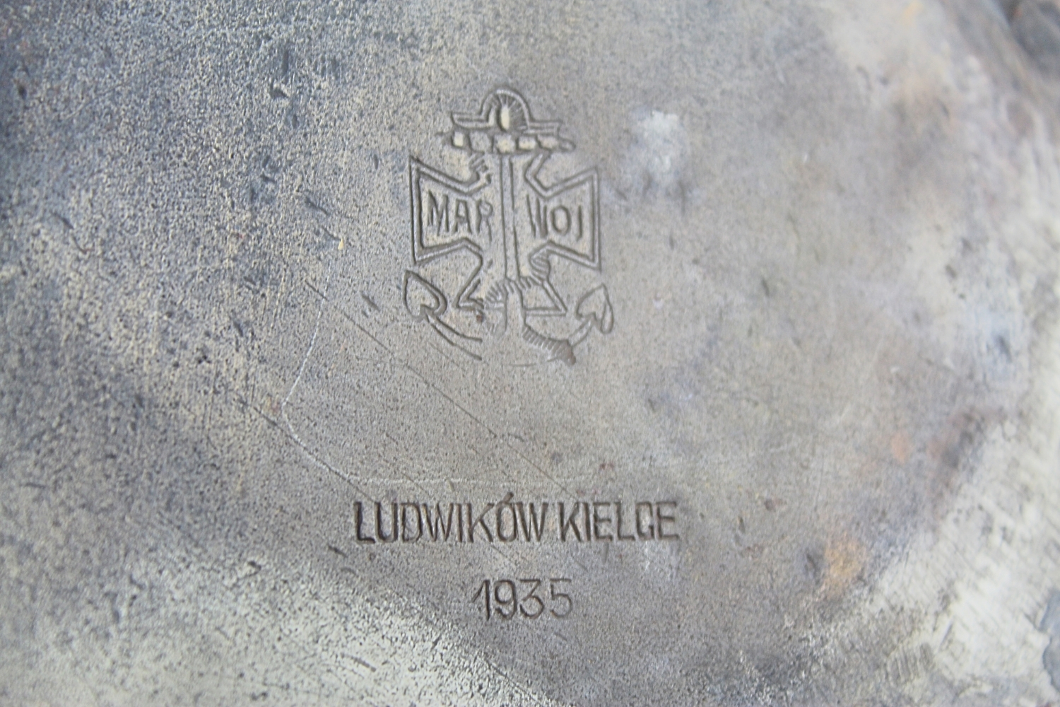 II RP Czajnik Marynarka Wojenna Huta Ludwików Kielce 1935 Rzadkość 