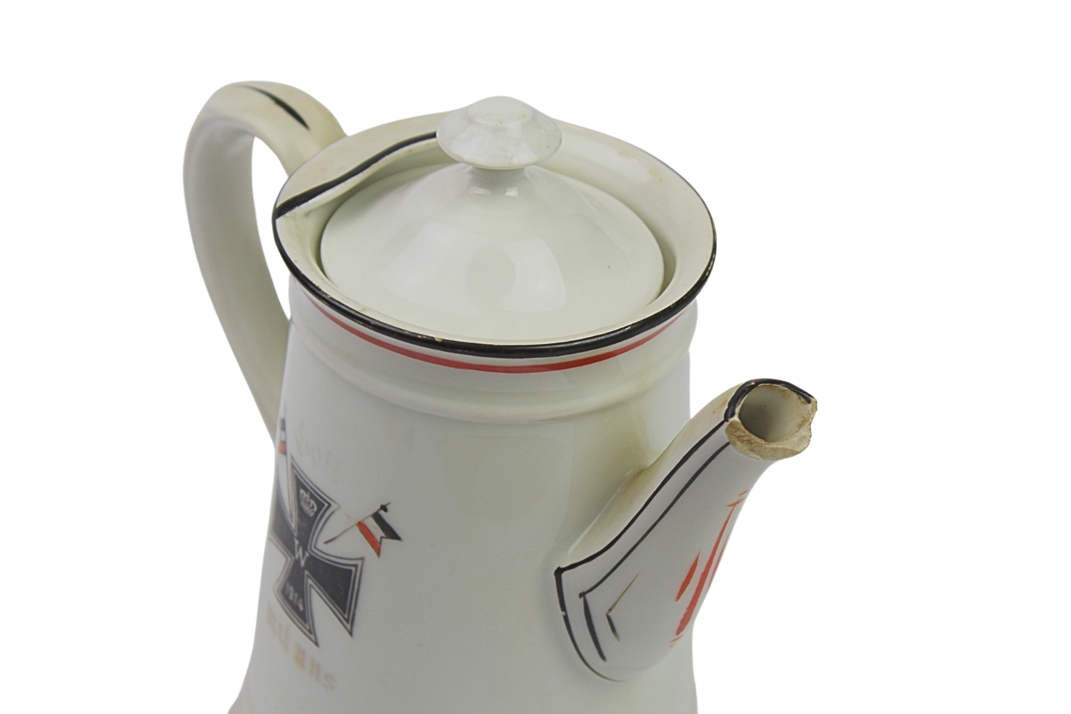 Dzbanek Krzyż Żelazny 1914 Gott min Uns