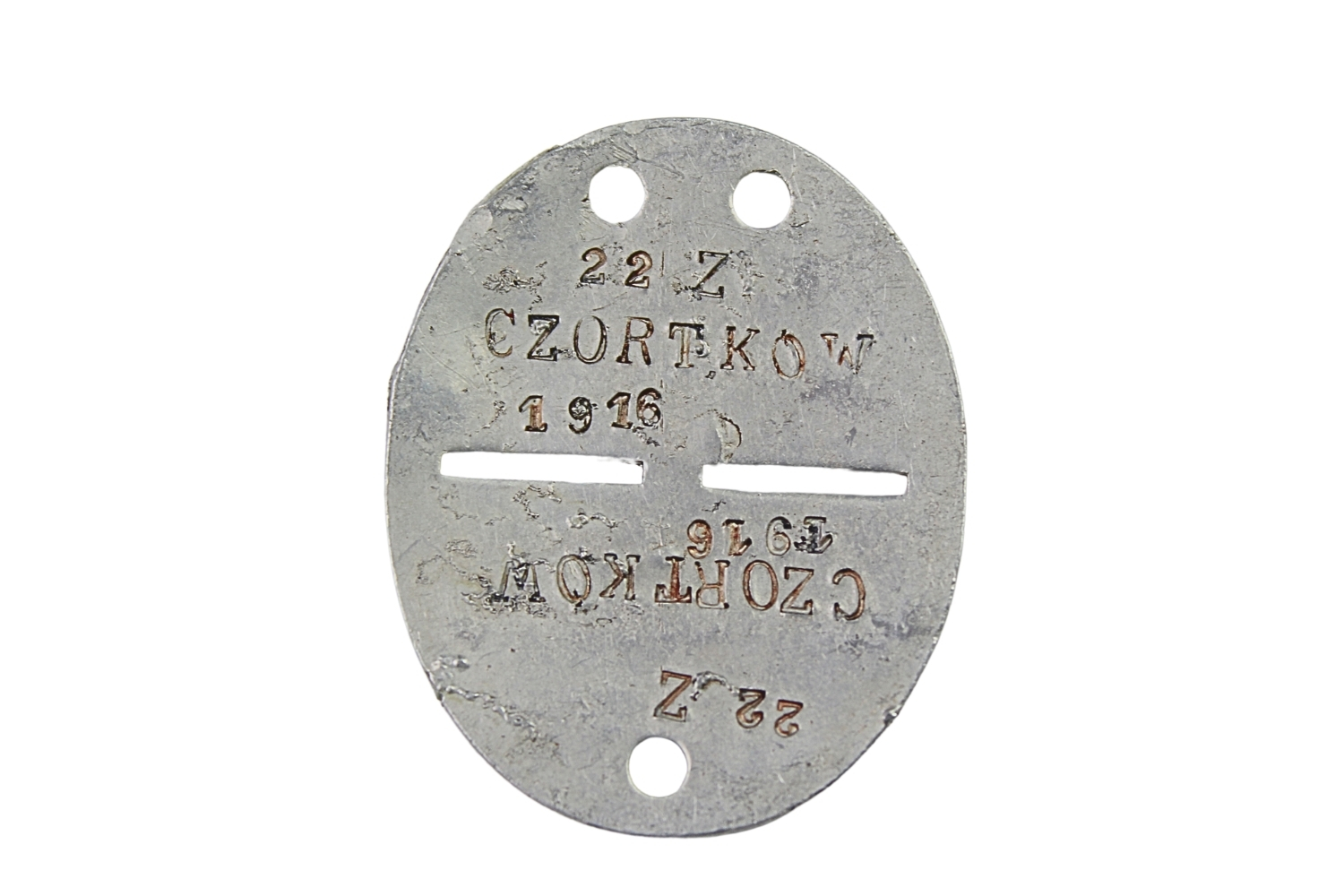 II RP  Nieśmiertelnik Czortków 1916