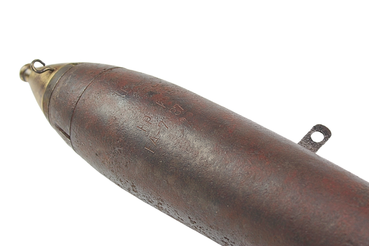 II RP B. Lotnicza 12kg PuW wz.27 H.P.  F.A. 1937 Rzadkość skorupa dekoracyjna