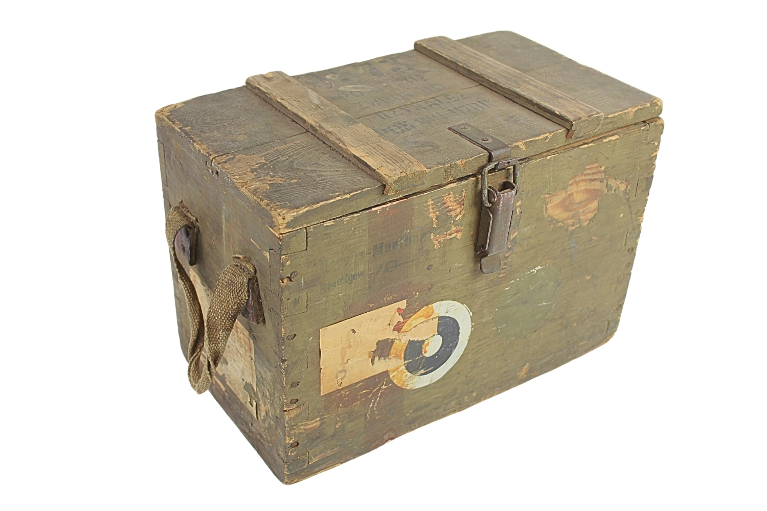 II RP SKRZYNKA NA 1260SZT. AMUNICJI 7,92MM 1933