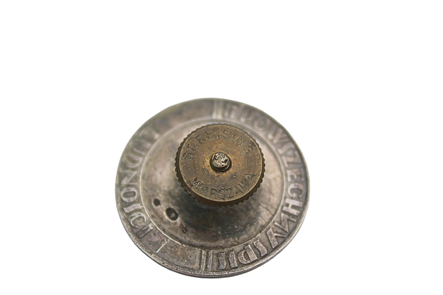 II RP Odznaka Za ofiarną pracę 1931 srebro