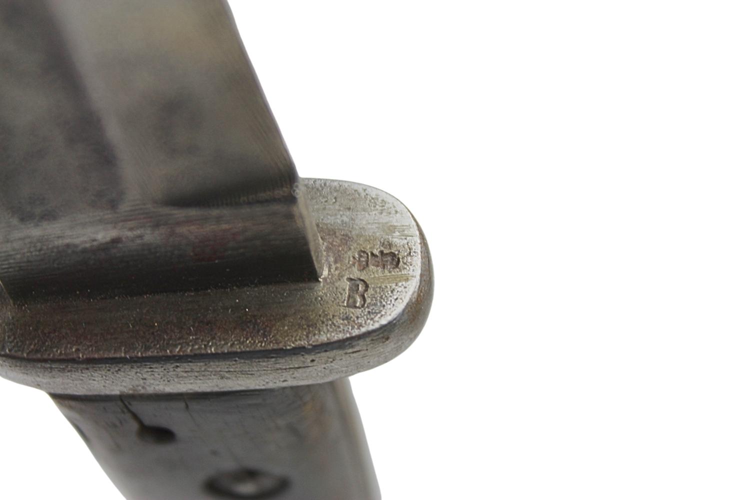 Bagnet niemiecki wz.84 98 modyfikowany bicia regimentowe