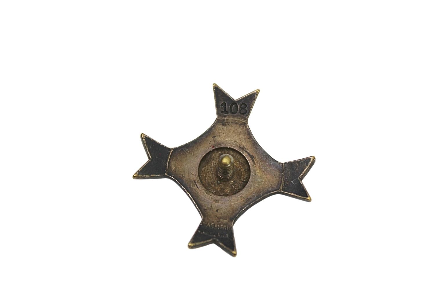 II RP Odznaka 10 Pułk Artylerii Ciężkiej A. Nagalski Warszawa