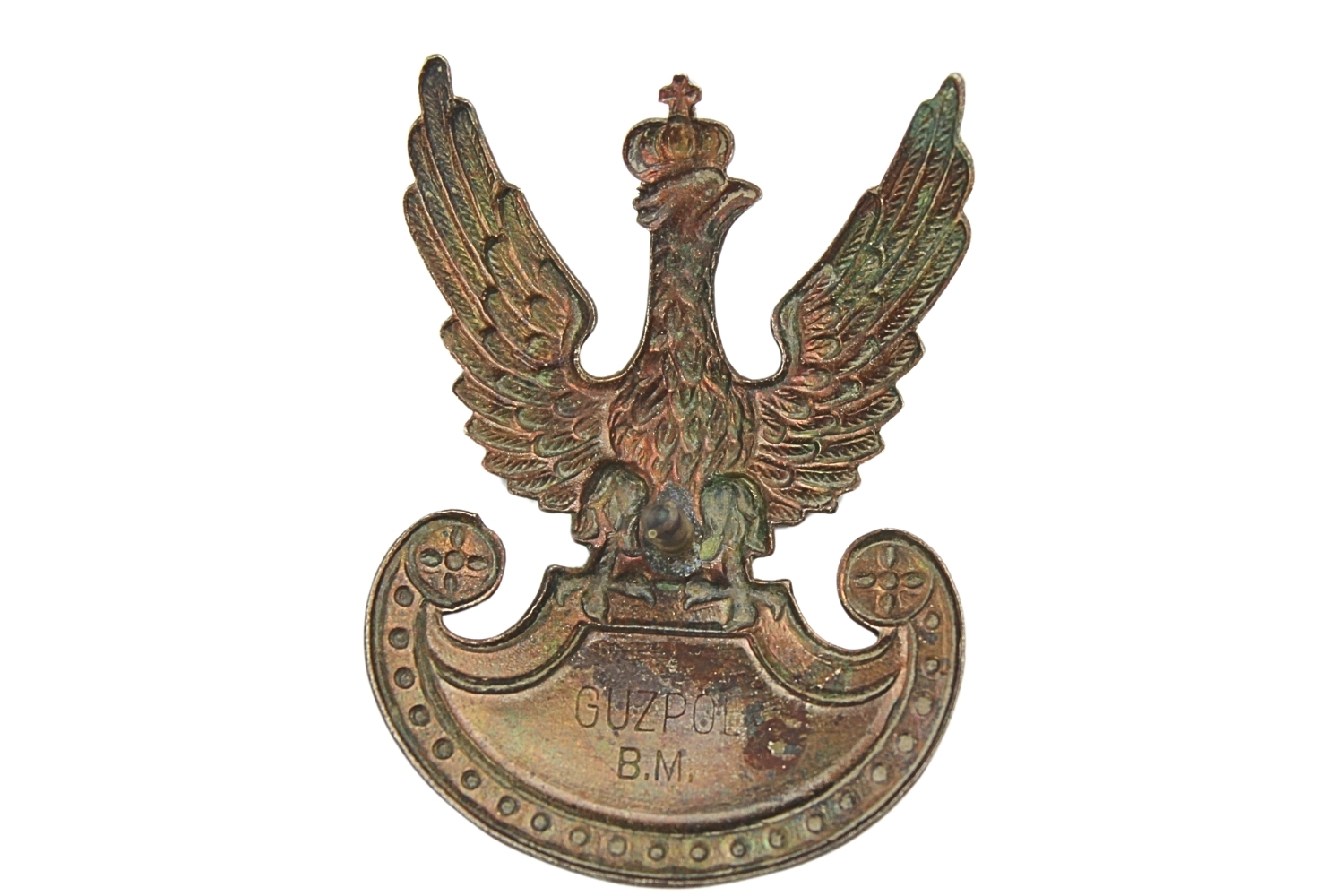 II RP Orzeł wz.19 Guzpol Biały Metal