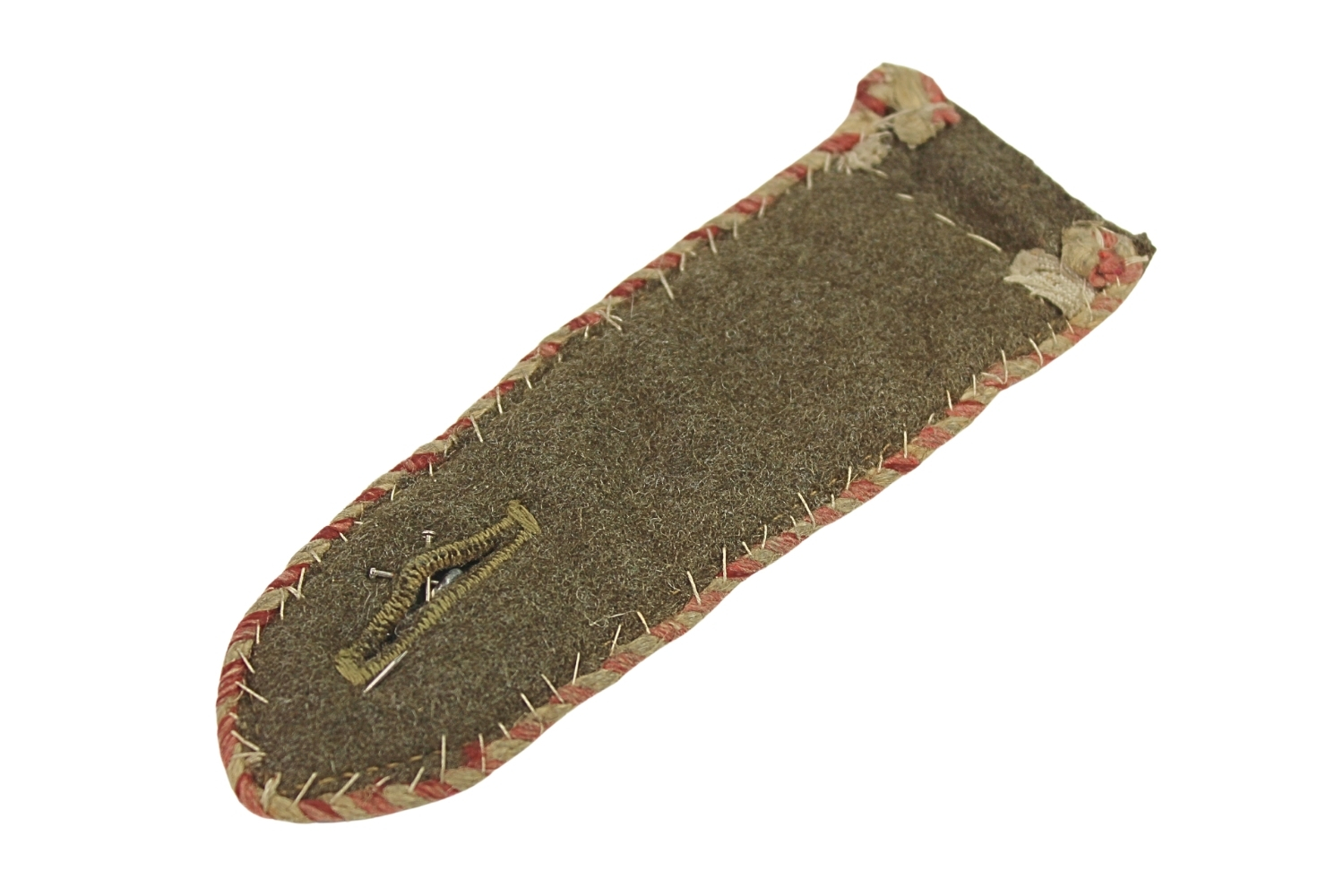 II RP Patki kołnierzowe z naramiennikiem wz.19 szeregowego artylerii