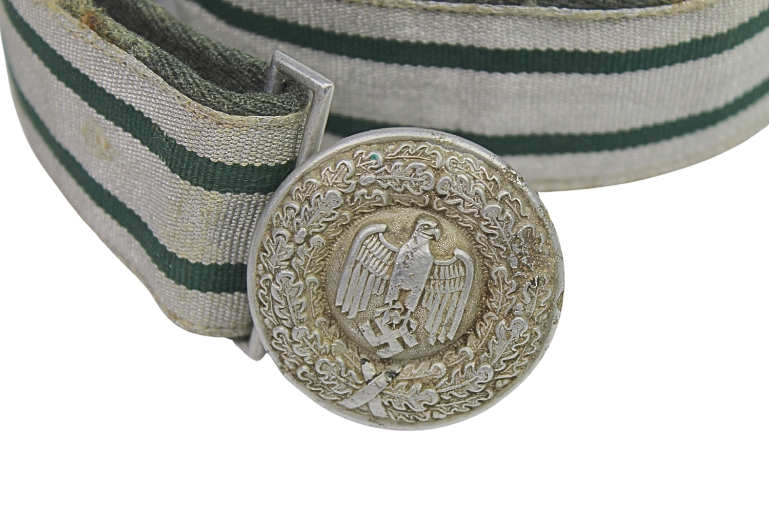 Pas oficerski paradny z klamrą Wehrmacht