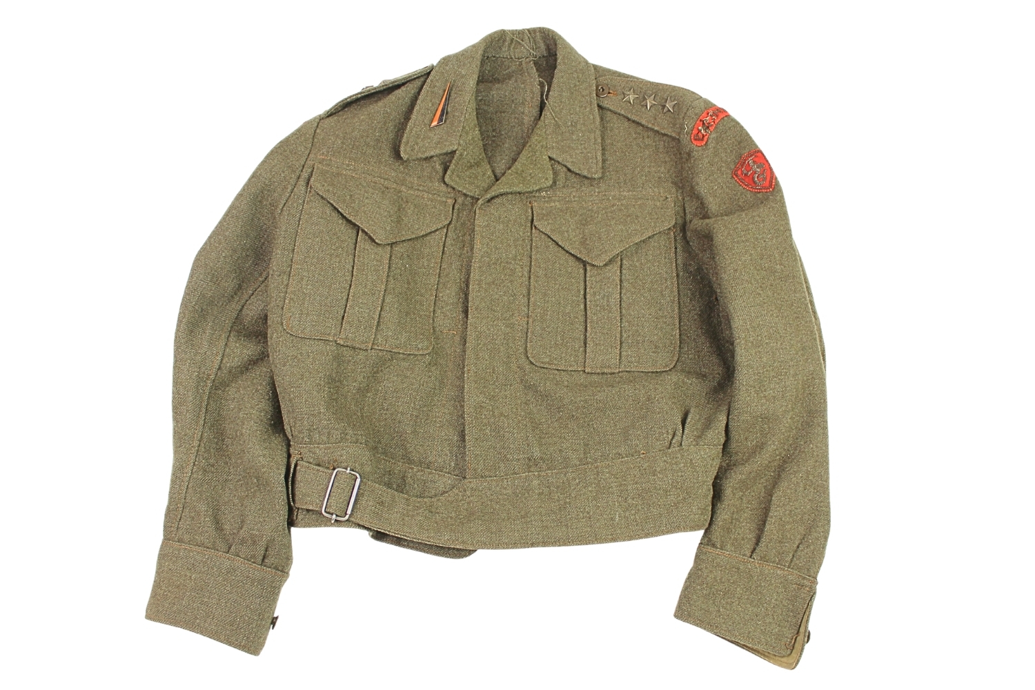 PSZnZ BLUZA BATTLEDRESS P37 KAPITANA II KORPUSU POLSKIEGO