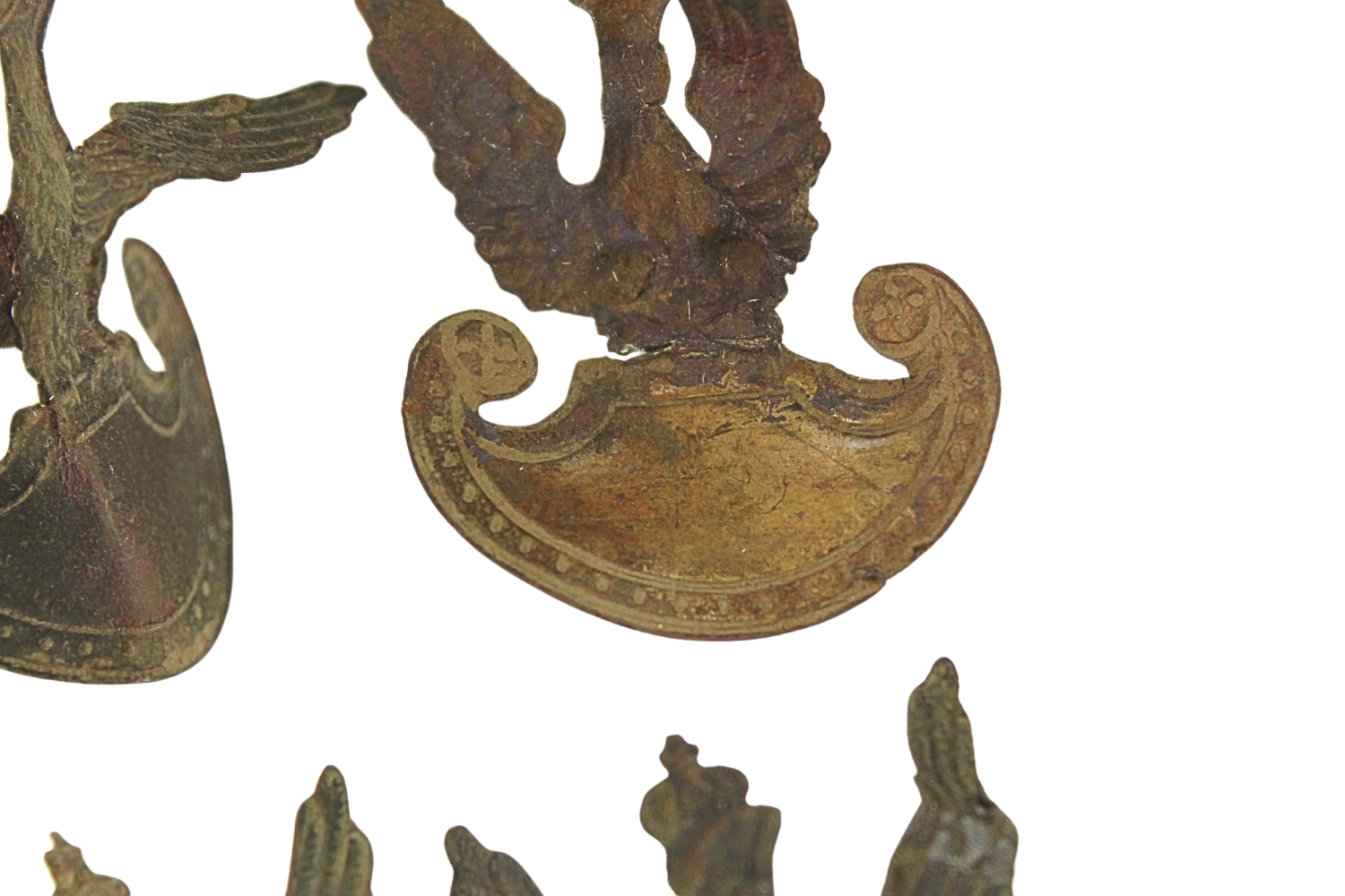 II RP Zestaw reliktów orłów wz.19 