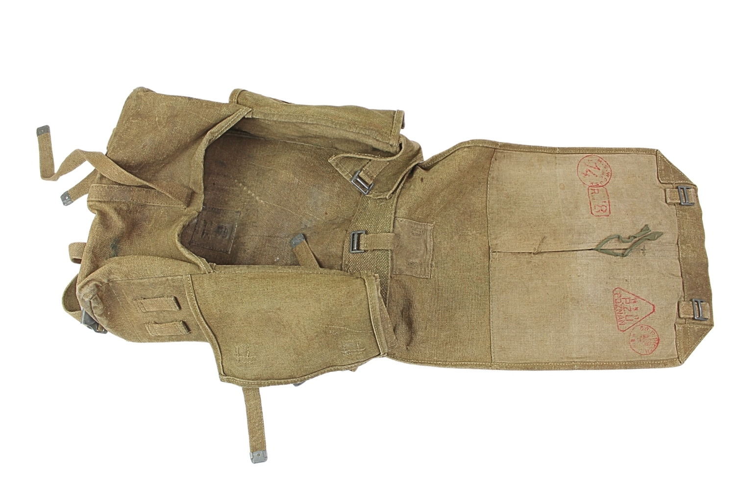 II RP Tornister wz.33 P.Z.U. Poznań 68 Pułk Piechoty