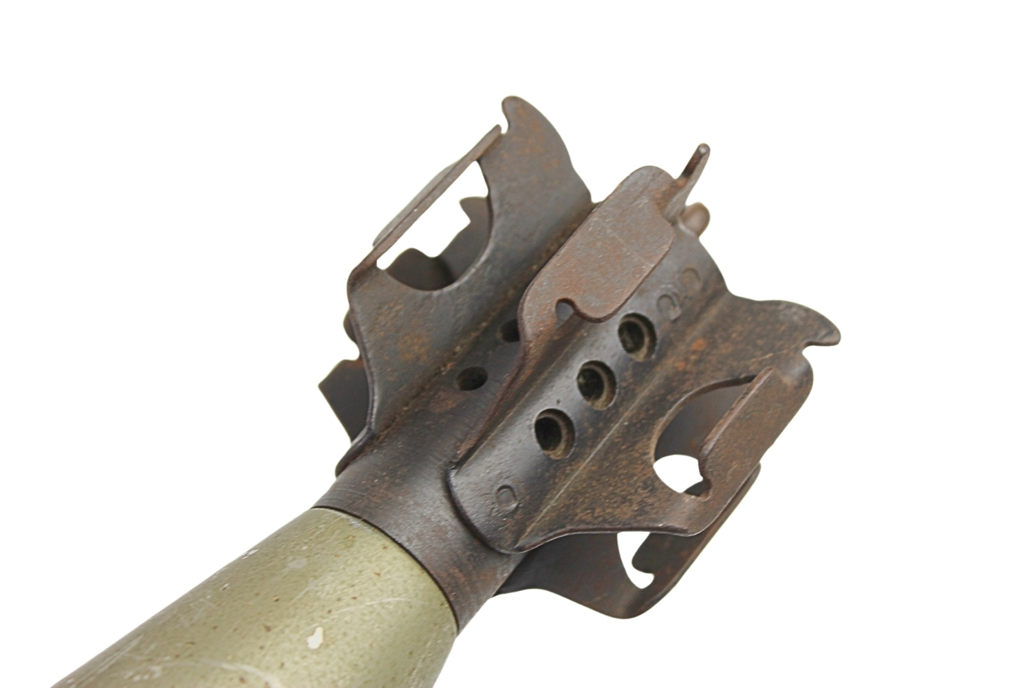 II RP moździerz Stockes Brandt wz.31 Starachowice 1941 Skorupa Kolekcjonerska Rzadkość