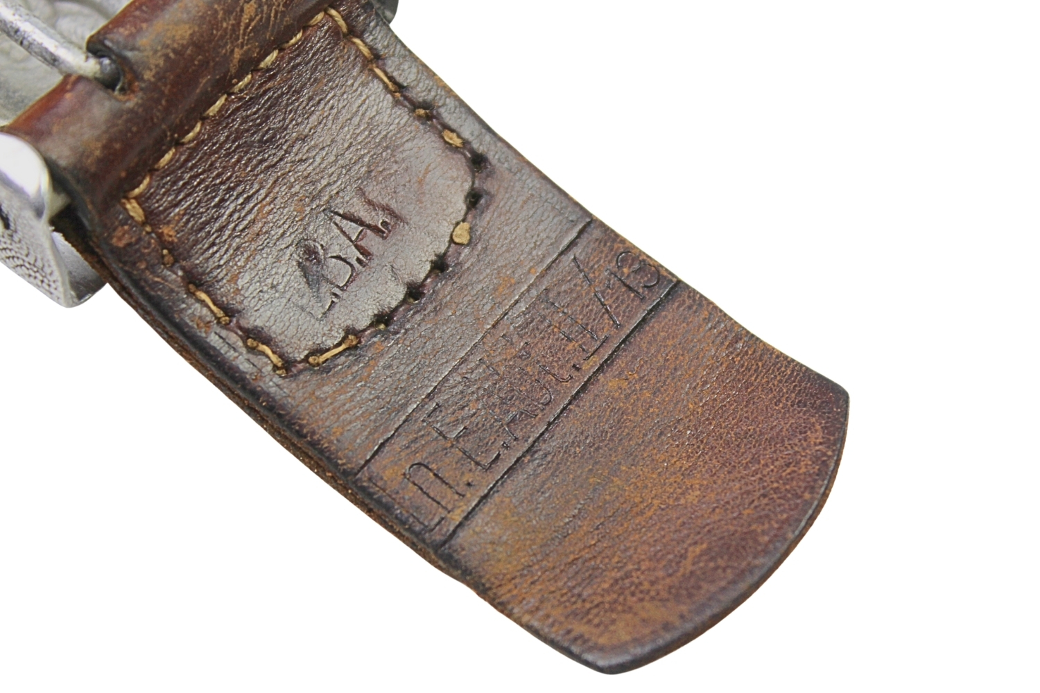 PAS z klamrą LUFTWAFFE 1935/1936 z oznaczeniami żołnierza