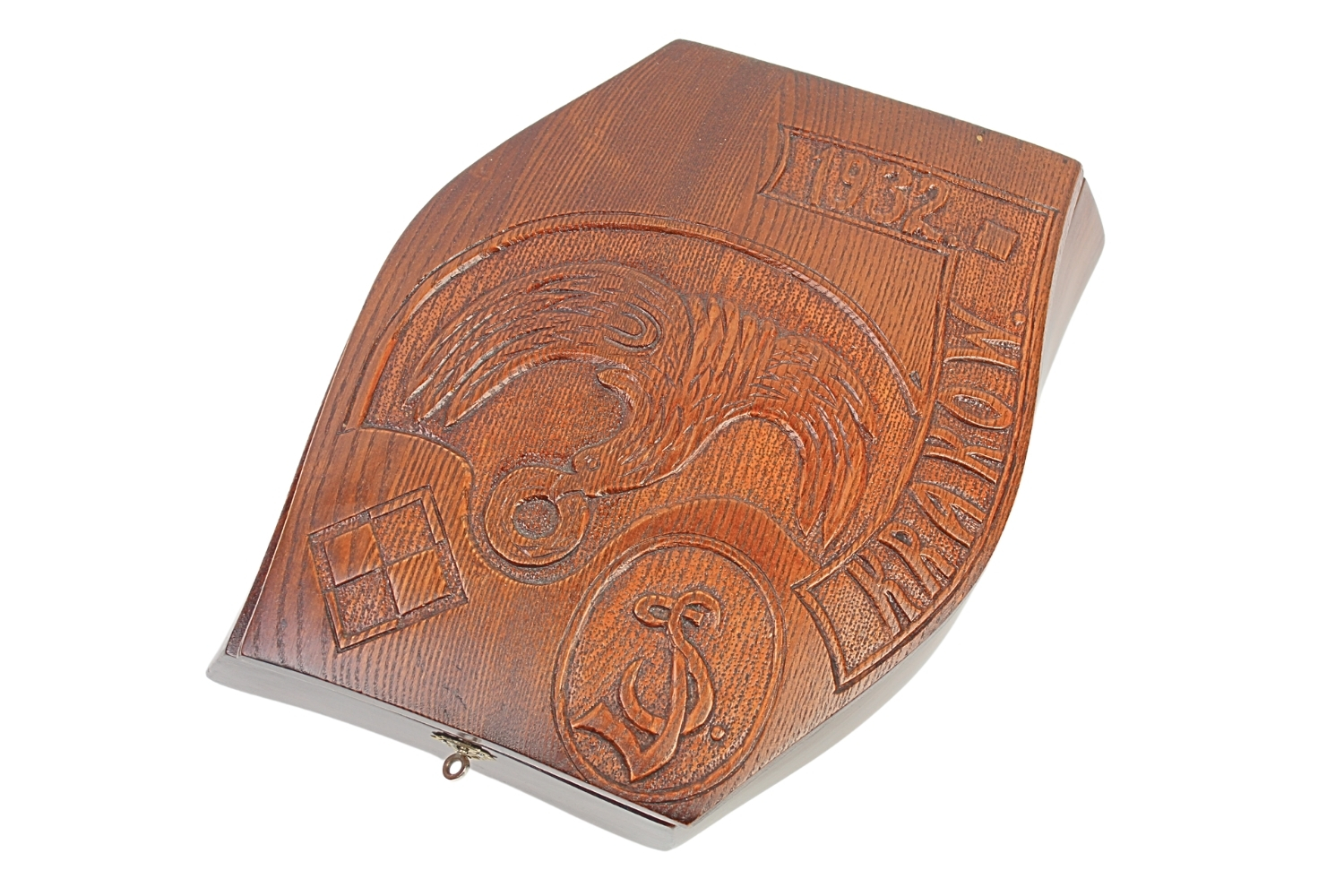 II RP 2 Pułk Lotniczy Kraków 1932 Szkatuła ze śmigła samolotu