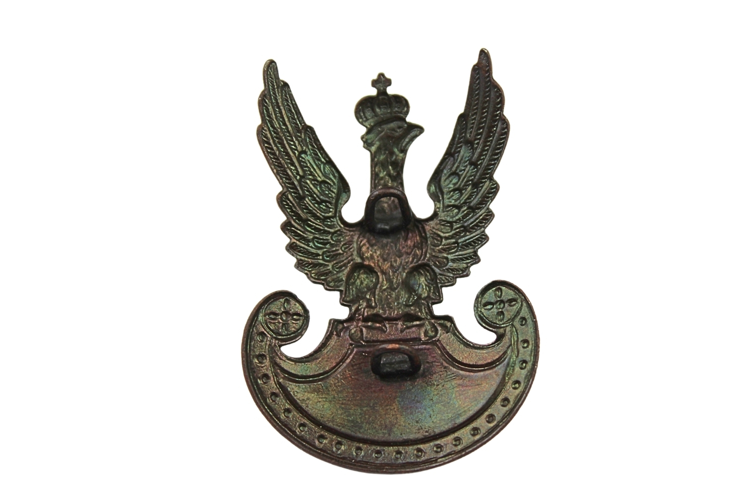 II RP Orzeł wz. 19 mocowany na omegi