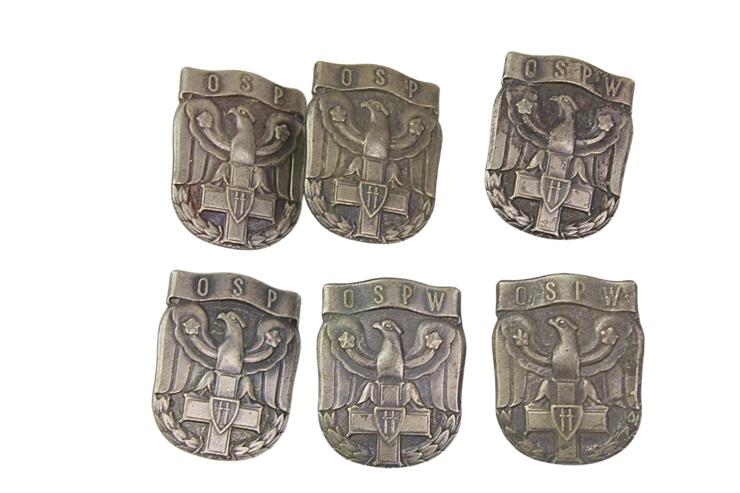 Odznaki OSP OSPW zestaw