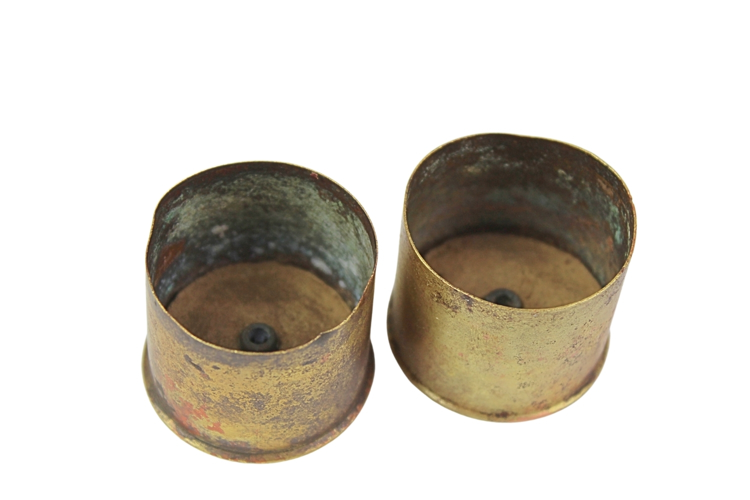 II RP Łuski rakietnicy lotniczej 35mm skorupa dekoracyjna 