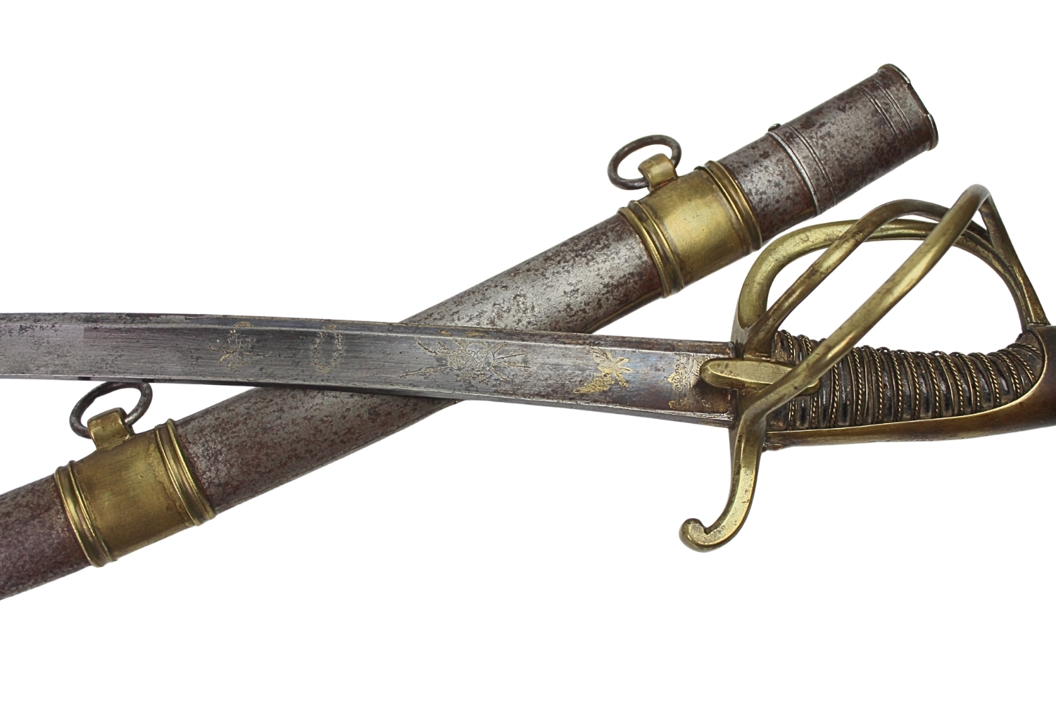 Szabla oficera kawalerii w typie AN IX Samuel Hoppe & Sohn