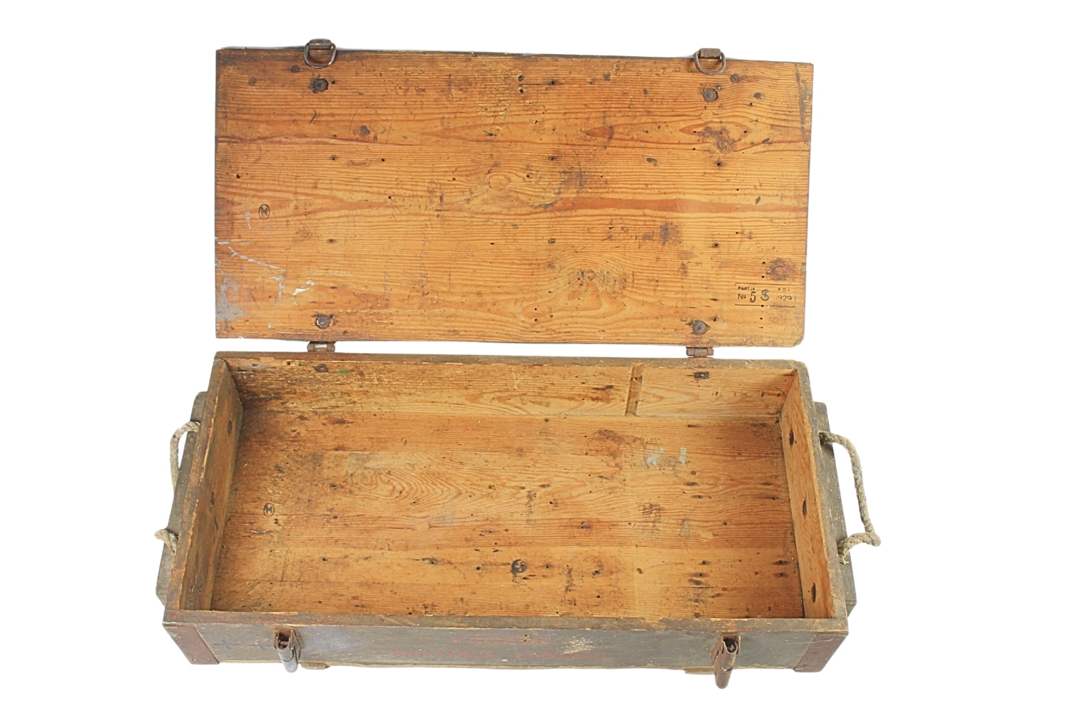 II RP Skrzynia taborowa na 3 granaty wz.28 Haubica 100mm wz.14/19P Starachowice 1929