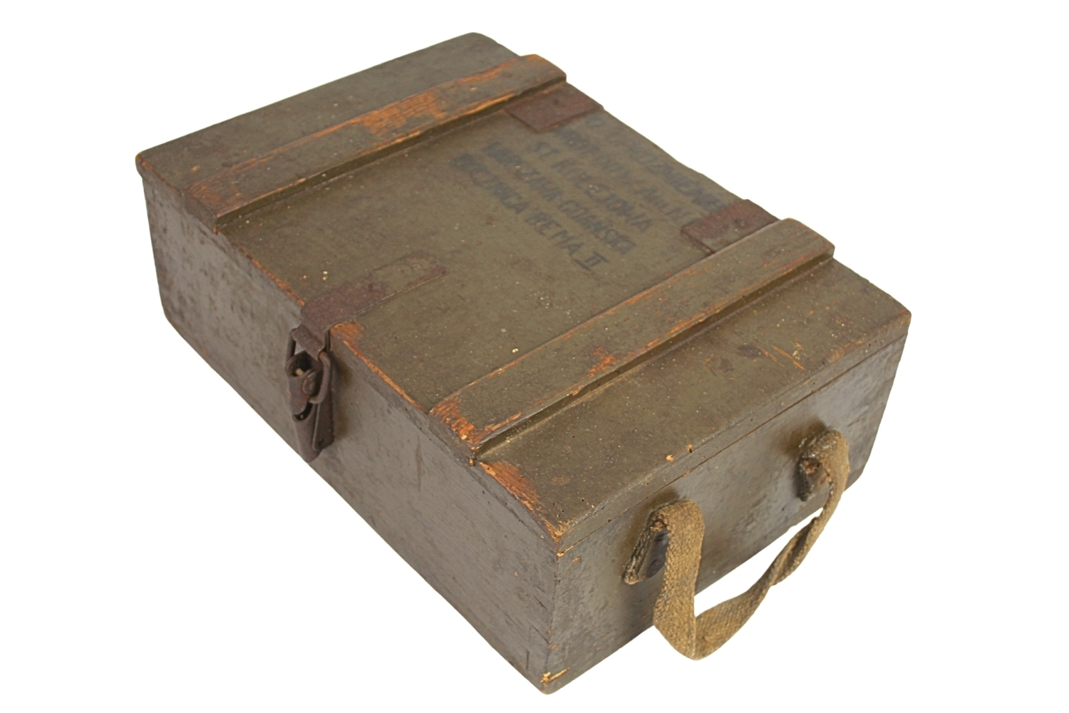 II RP Skrzynka na granaty obronne i zaczepne wz.33 1938 Fort Bema 