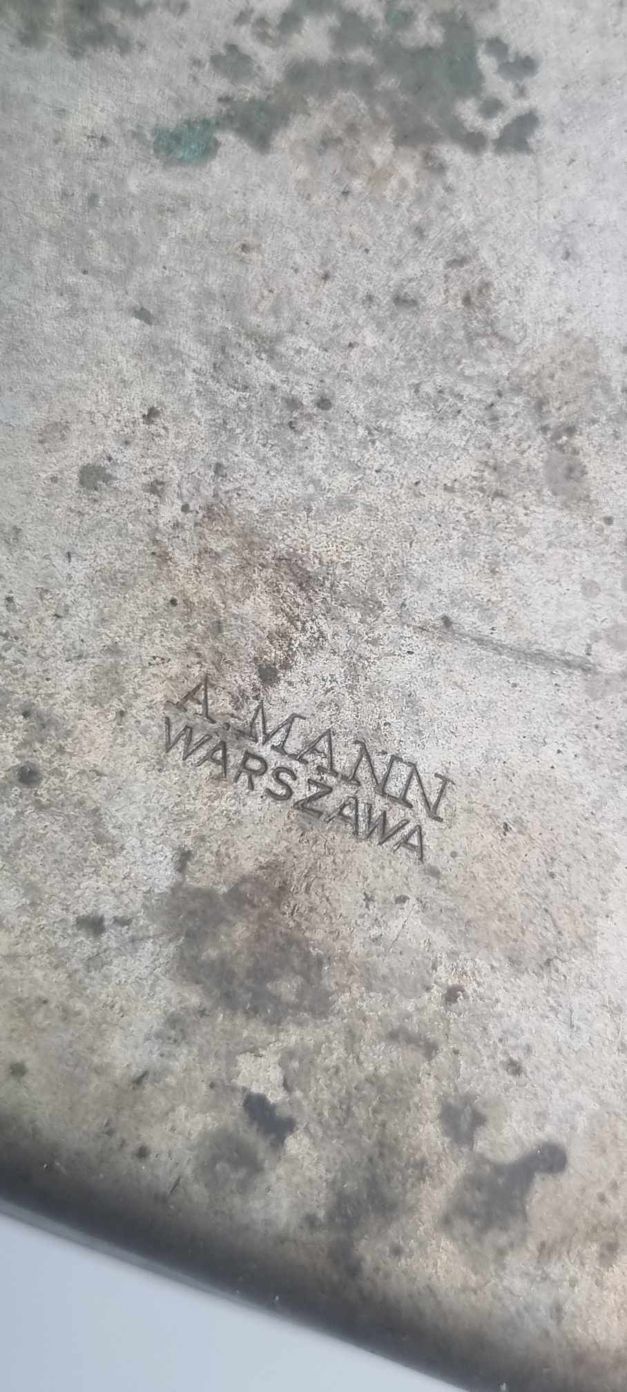 II RP Sterylizator Pojemnik z narzędziami WP SAN A. Mann Warszawa duży