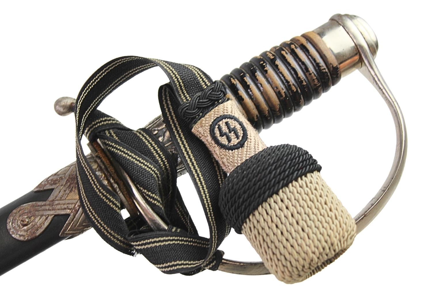 Szpada Podoficera SS z temblakiem