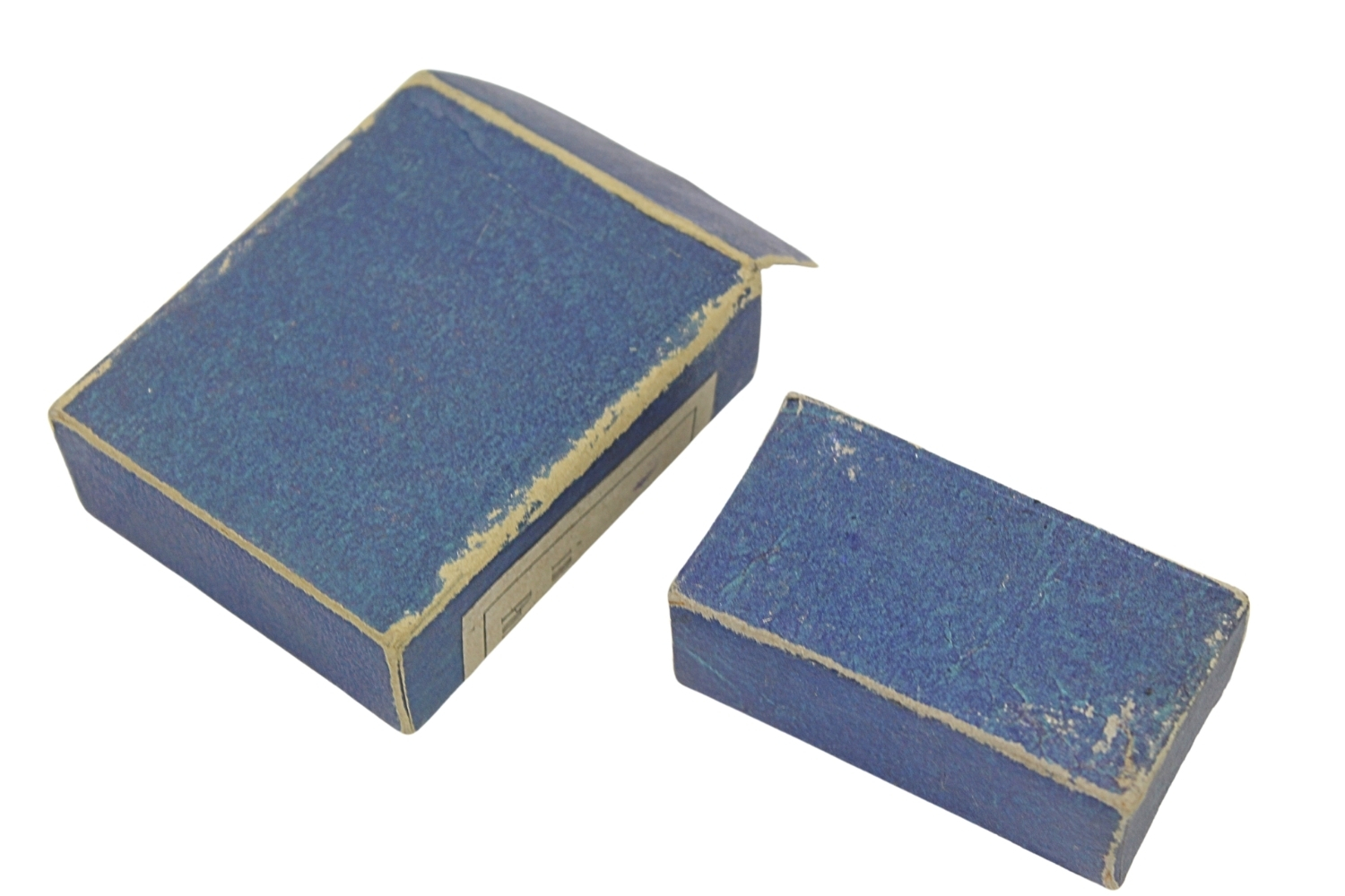 Dwa niemieckie opakowania po amunicji 1896 Reichsrevolver, Mauser - Spandau