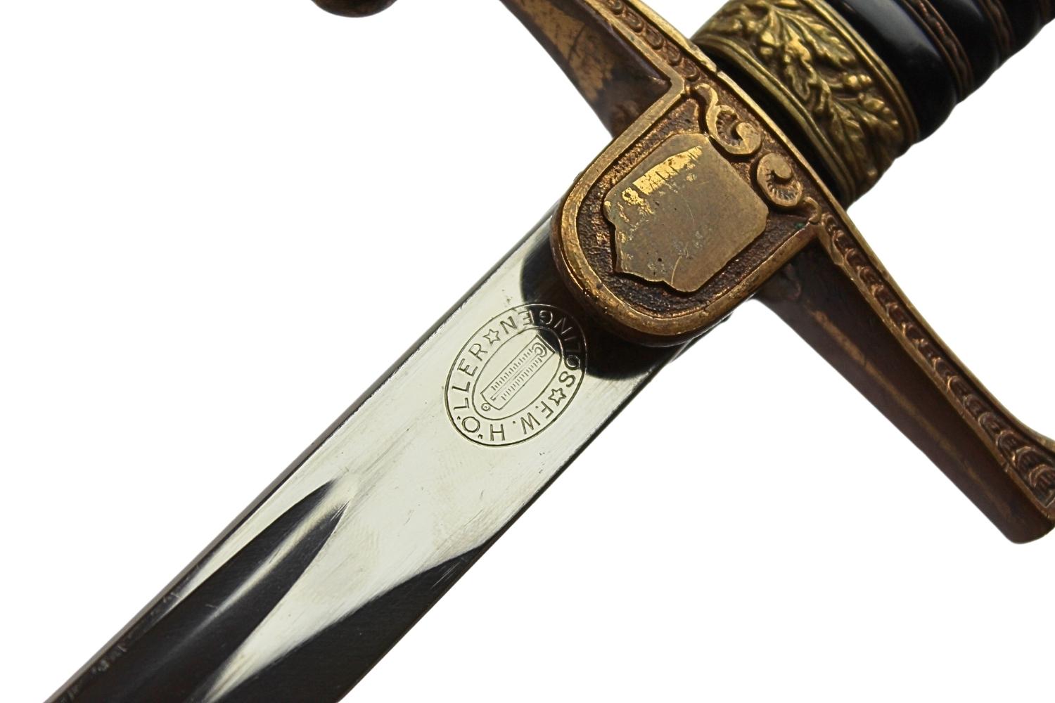 Szabla oficera Wehrmachtu F.W. Holler Solingen 