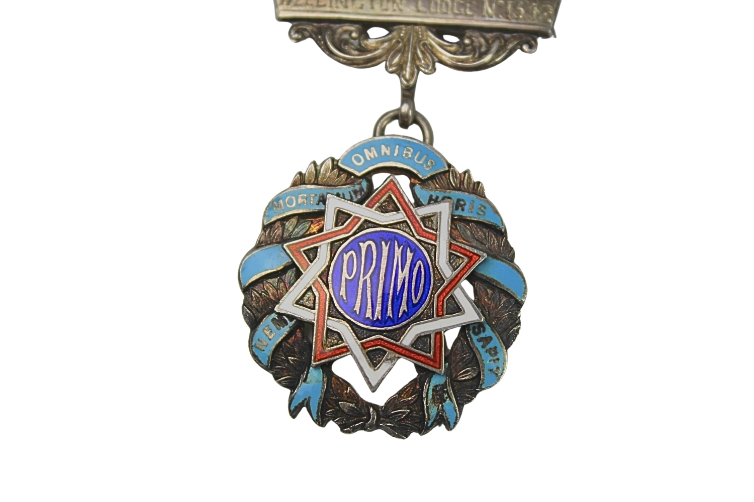 ODZNACZENIE ZAKON MASOŃSKI BAWOŁÓW ROAB SREBRO 1938