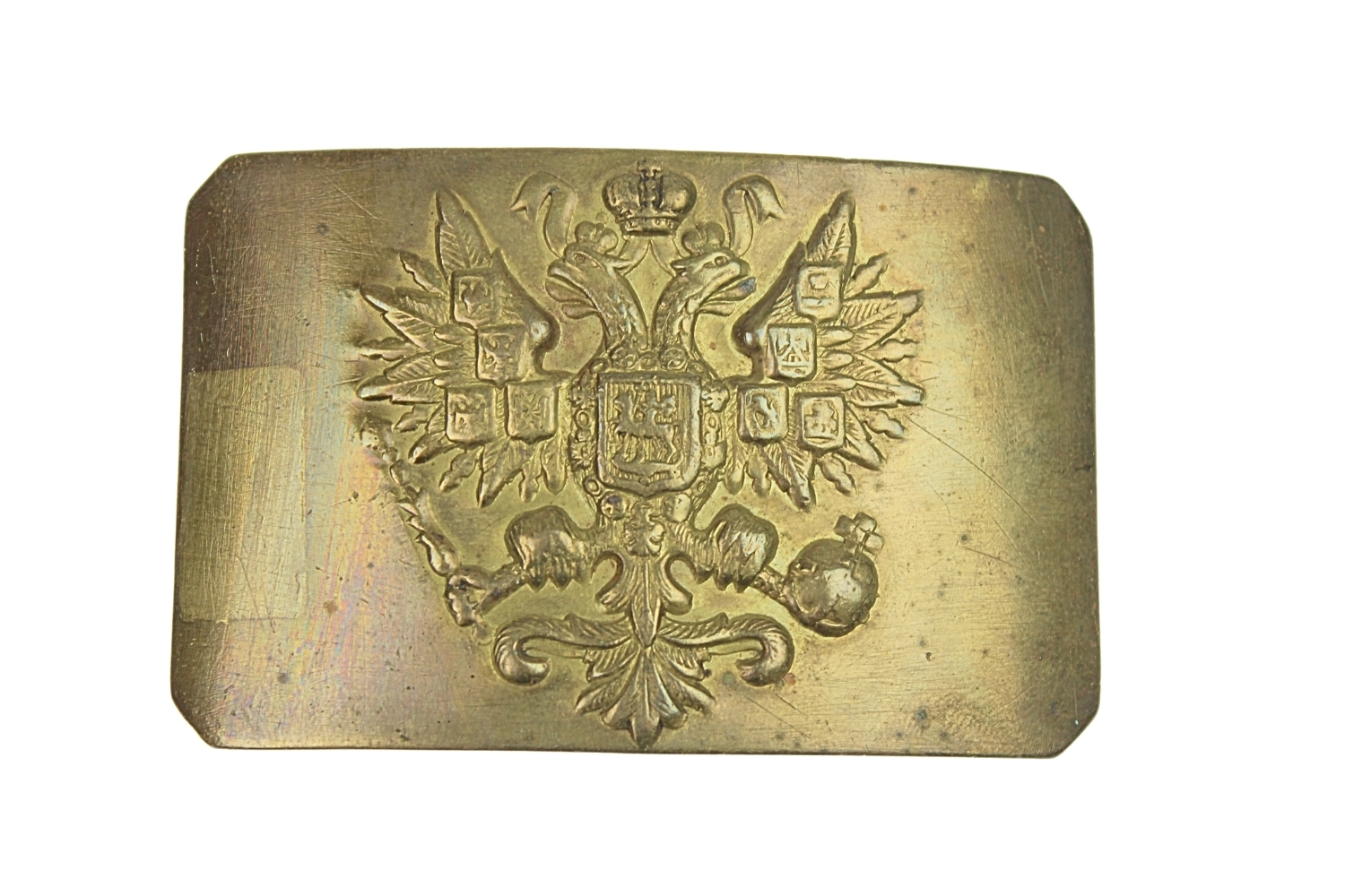 Klamra carska piechoty sygnowana