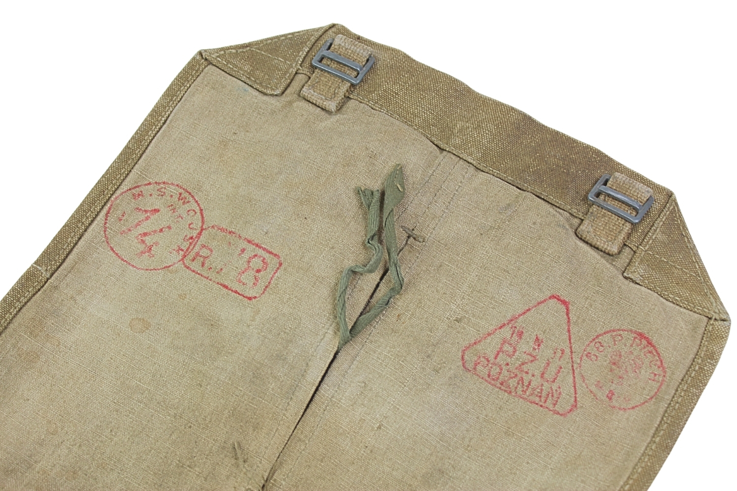 II RP Tornister wz.33 P.Z.U. Poznań 68 Pułk Piechoty