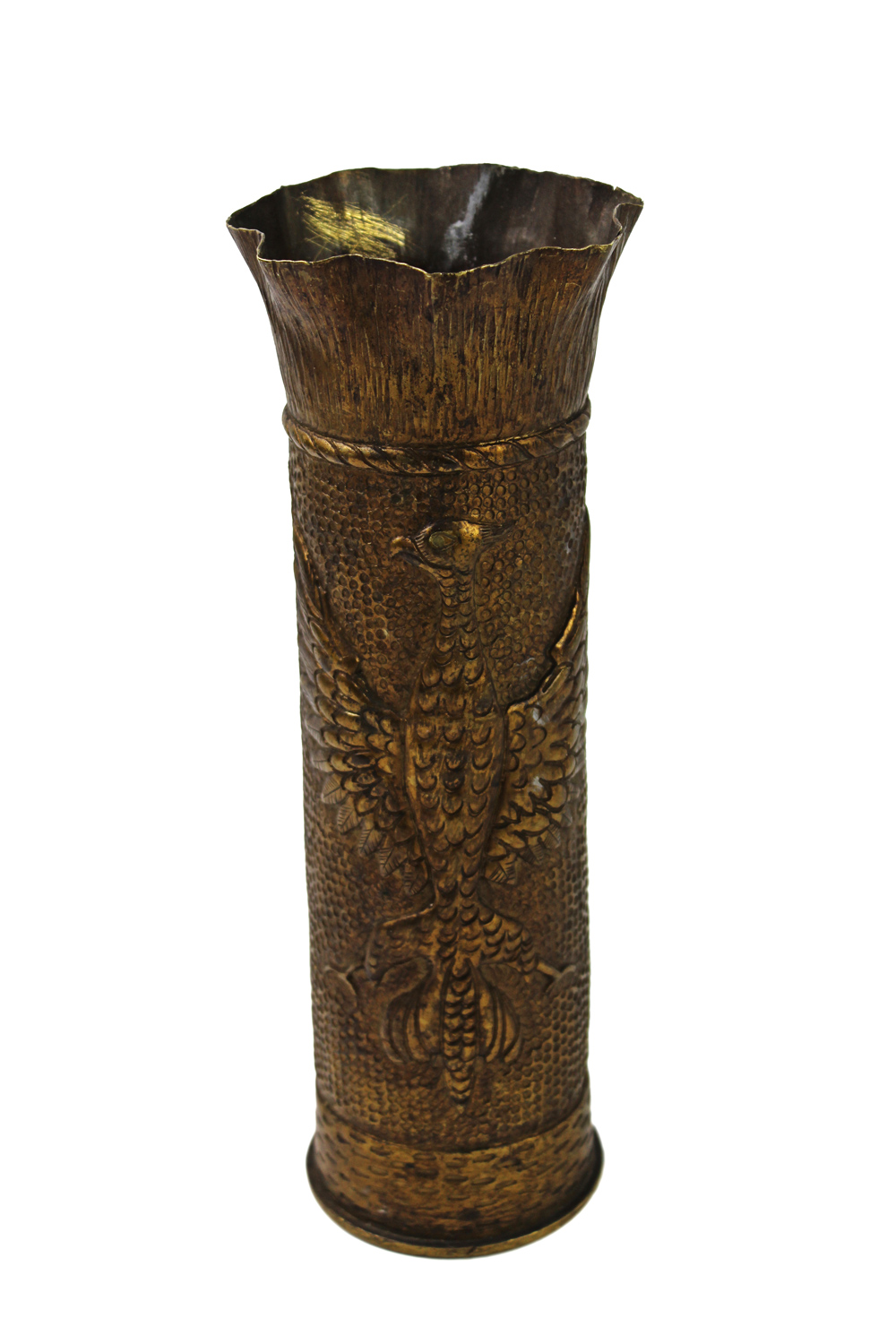 Łuska 8cm 1916 Polska sztuka okopowa