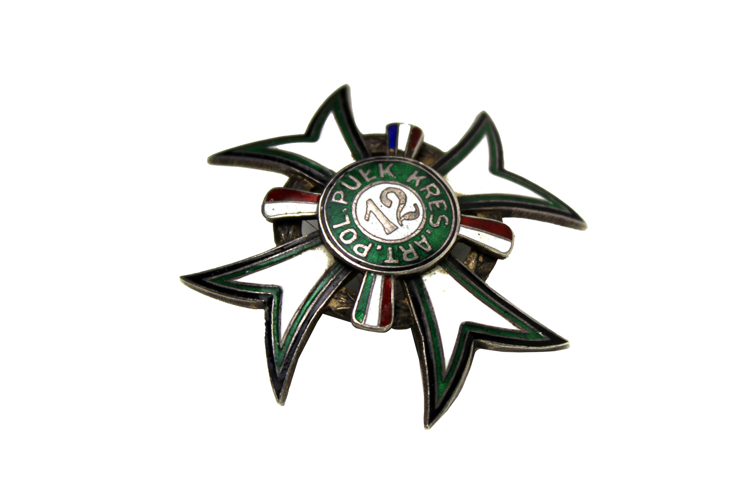 II RP Odznaka 12 Pułk Artylerii Polowej Buszek Lwów