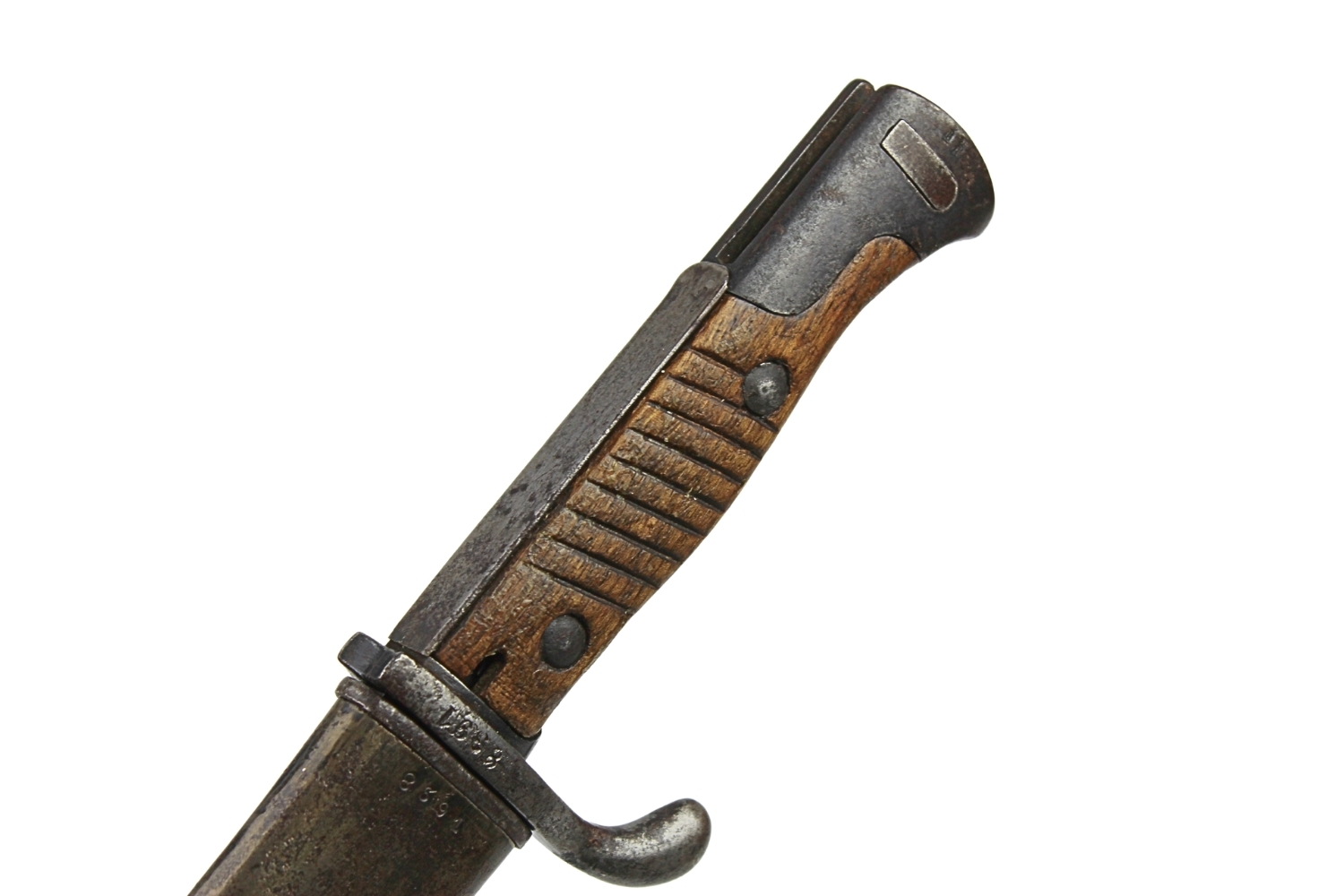 II RP Bagnet wz.98/05 „Liść” z polskim oznaczeniem wzoru