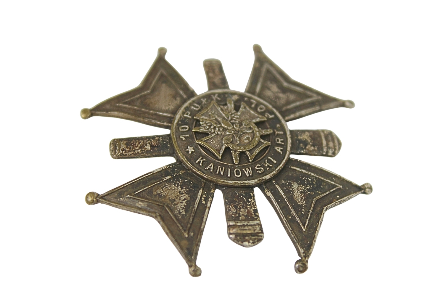 II RP ODZNAKA 10 KANIOWSKI PUŁK ARTYLERII LEKKIEJ