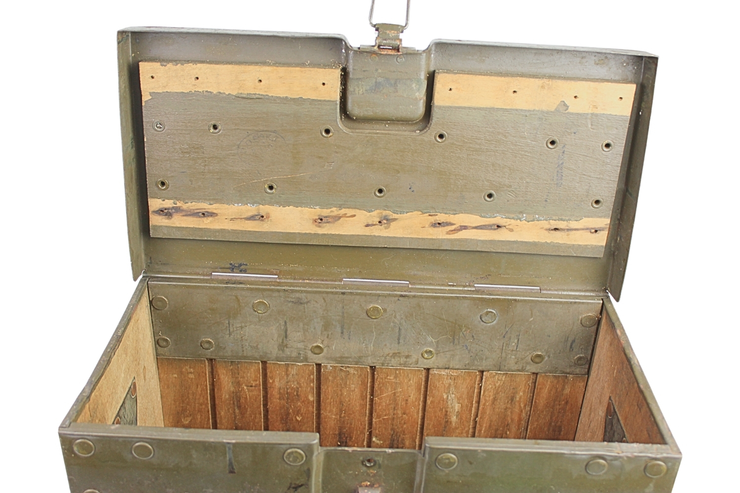 II RP Skrzynka amunicyjna NKM Hotchkiss 13,2mm wz.30 UNIKAT 