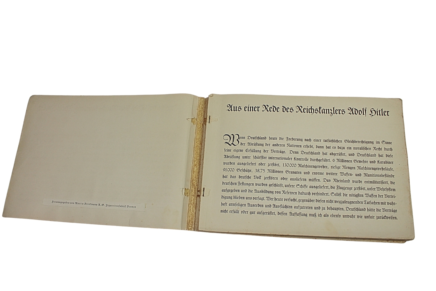 Album Das waffenstarrende Ausland