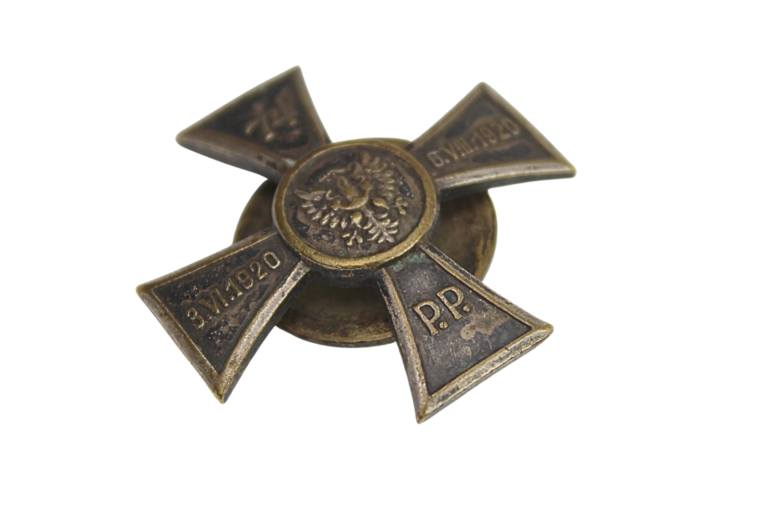 II RP Odznaka 74 Pułk Piechoty Nagalski