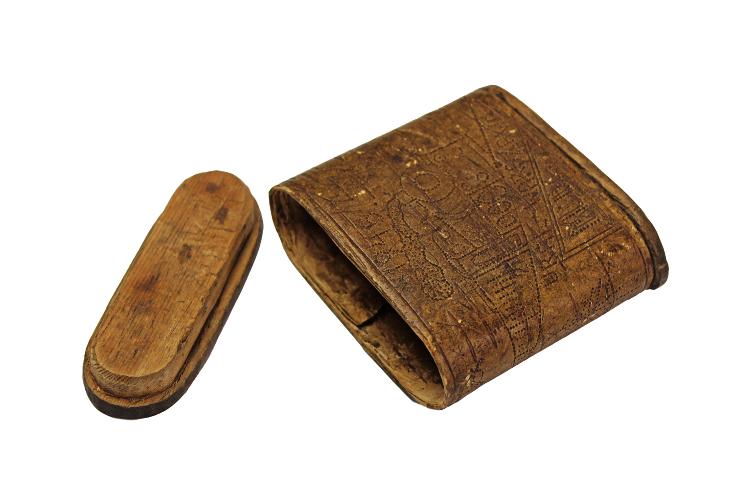 Pudełko sztuka okopowa Ural-Warszawa 1945