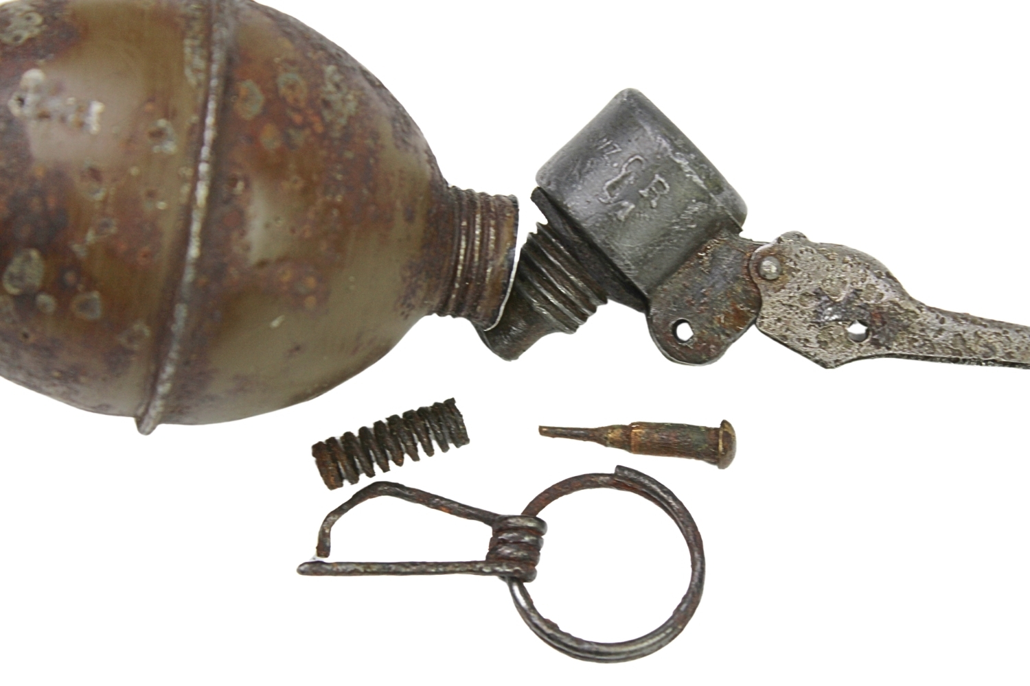 II RP GRANAT ZACZEPNY WZ. 24 SKORUPA DEKORACYJNA