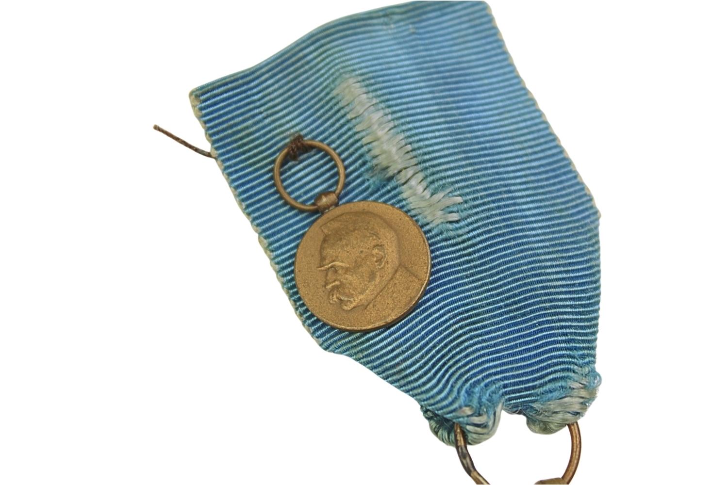 II RP MEDAL DZIESIĘCIOLECIA ODZYSKANIA NIEPODLEGŁOŚCI 1918-1928 z miniaturką