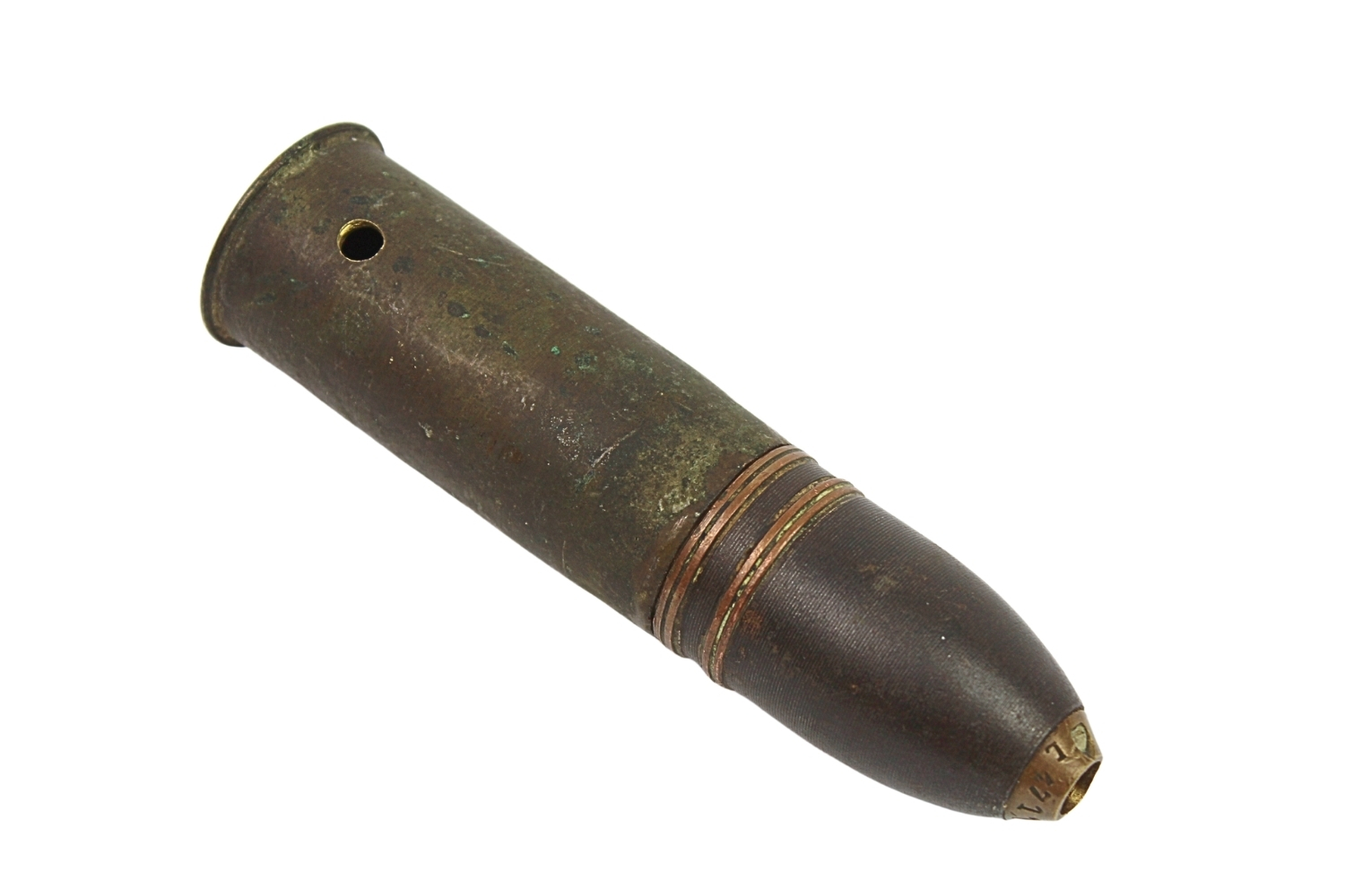 Armata Puteaux 37mm S.A. 18 skorupa dekoracyjna