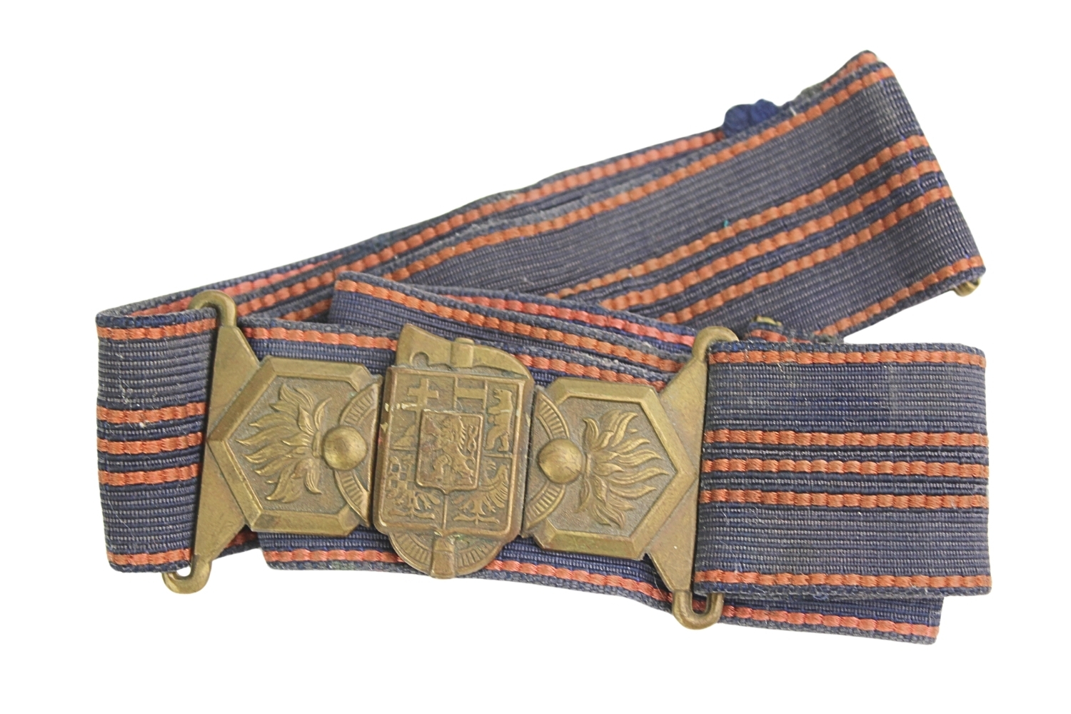 Klamra z pasem związku czechosłowackich strażników 
