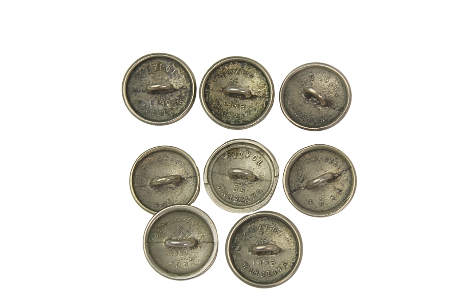 II RP Zestaw Guzików wz.28