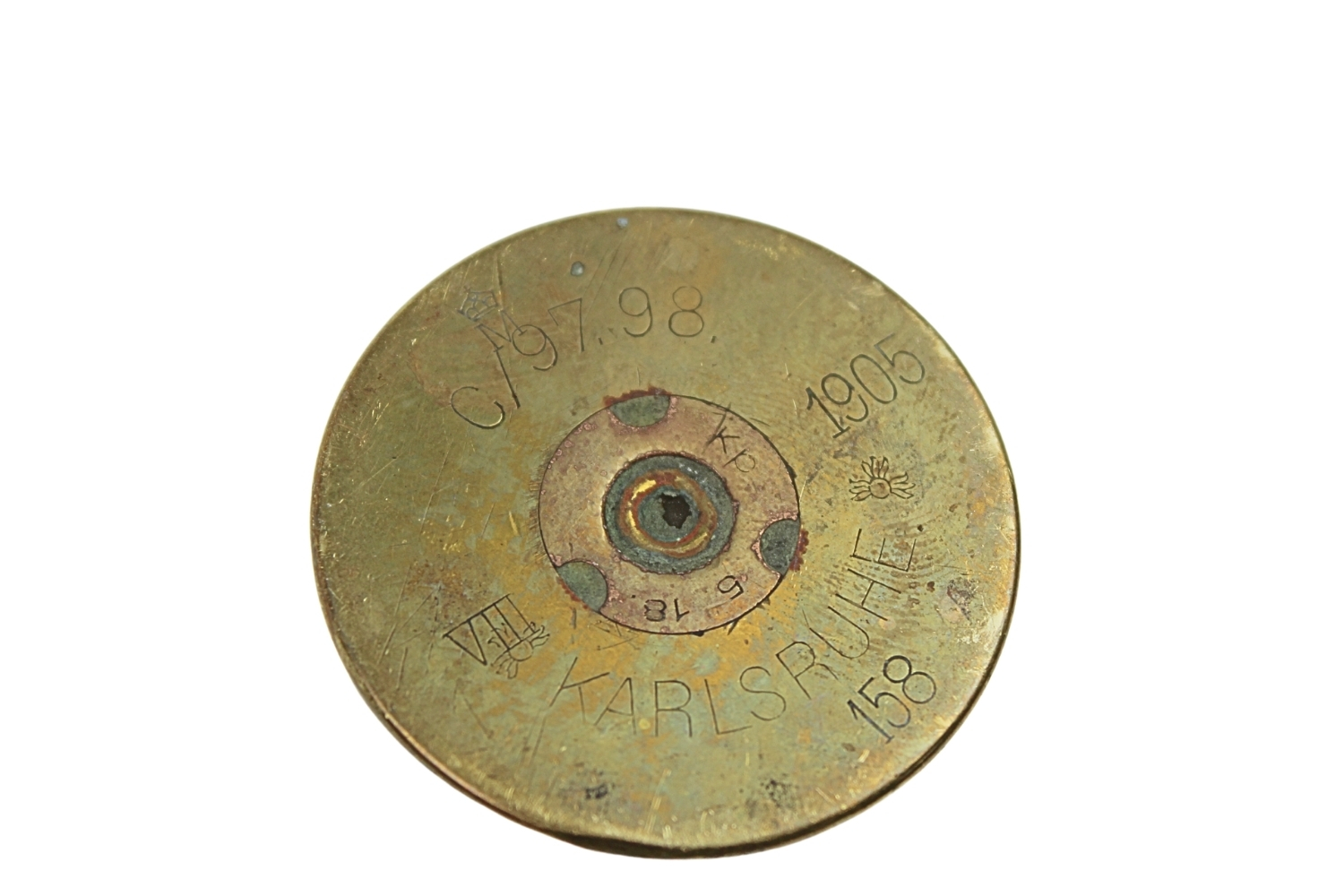 Zestaw Łusek 37mm Patronenfabrik Karlsruhe 1905, 1917 