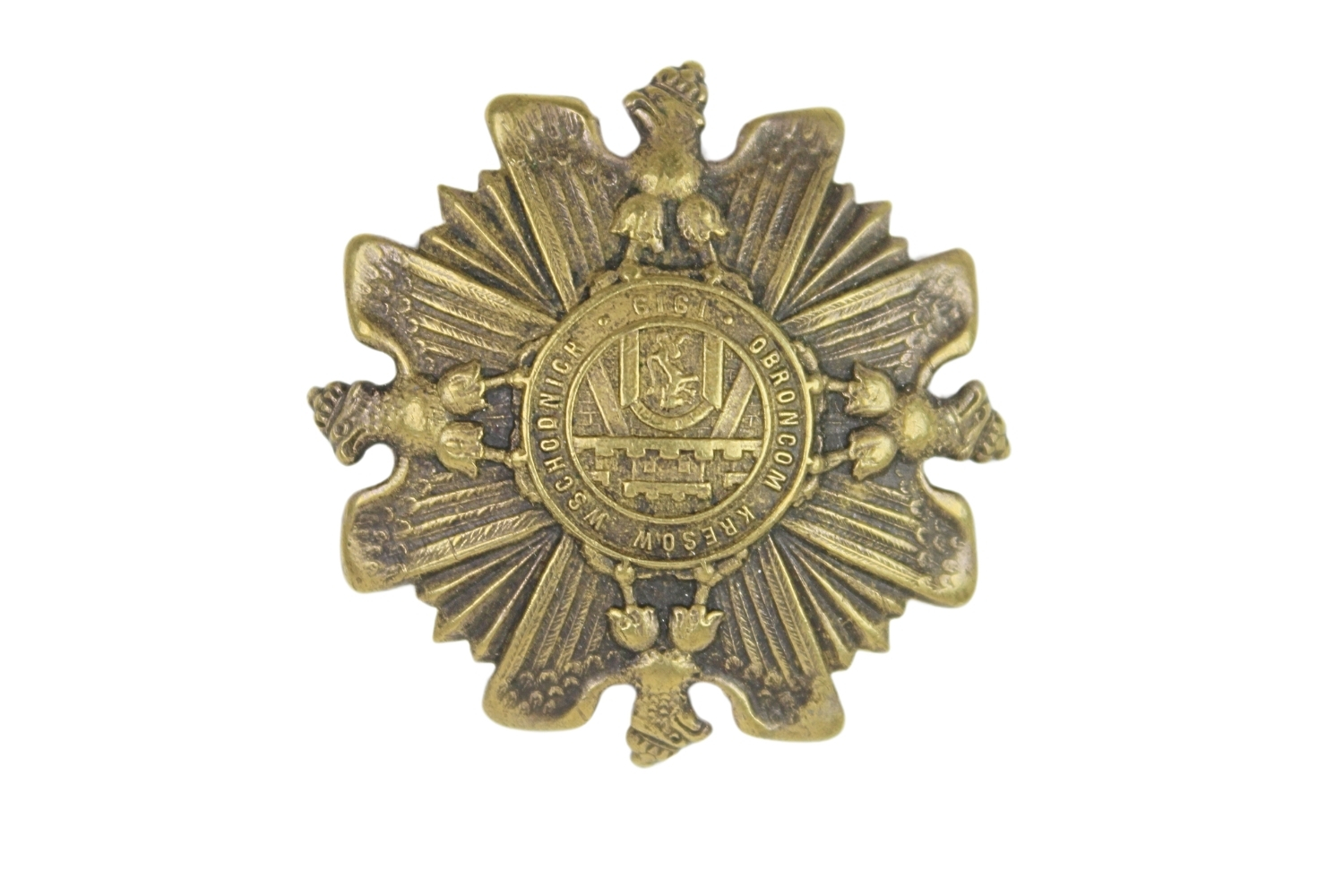 II RP Odznaka orlęta 1919 z dyplomem