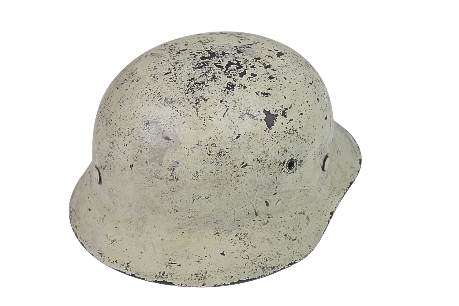 HEŁM M40 SANITARIUSZ SS w kamuflażu zimowym